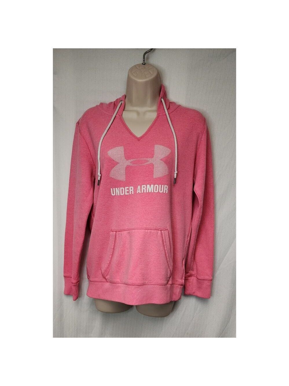 Under Armour Pink Hooded Sweatshirt Size XS